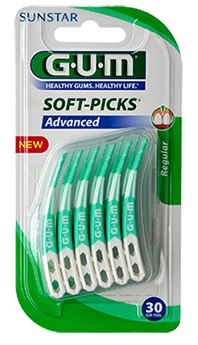 GUM SOFTPICKS ADVANCE SCOVOLINO LARGE GOMMA 30 PEZZI - Farmacia Puddu Baire S.r.l.