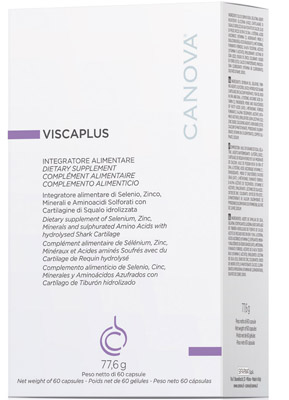 CANOVA VISCAPLUS 60 SOFTGEL NUOVA CONFEZIONE - Farmacia Puddu Baire S.r.l.