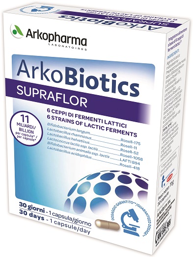 ARKOBIOTICS SUPRAFLOR 30 CAPSULE - Farmacia Puddu Baire S.r.l.