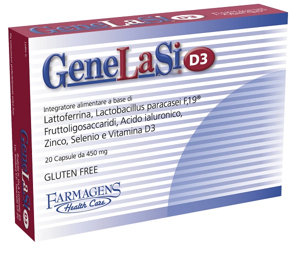 GENELASI D3 20 CAPSULE 450 MG - Farmacia Puddu Baire S.r.l.