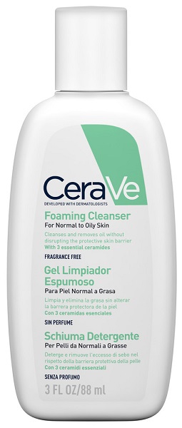 CERAVE SCHIUMA DETERGENTE VISO 88 ML - Farmacia Puddu Baire S.r.l.