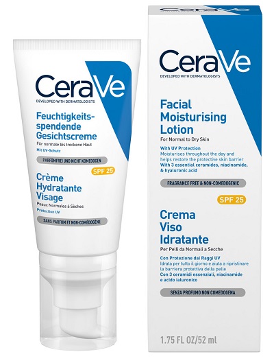 CERAVE CREMA VISO IDRATANTE SPF25 52 ML - Farmacia Puddu Baire S.r.l.