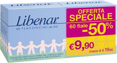 FIALE MONODOSE LIBENAR 60 PEZZI DA 5 ML - Farmacia Puddu Baire S.r.l.