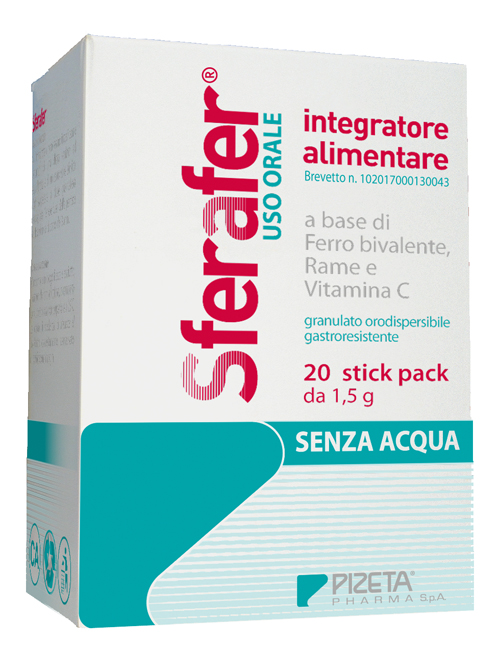 SFERAFER 20 STICK PACK - Farmacia Puddu Baire S.r.l.