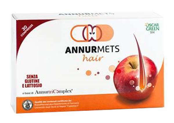 ANNURMETS HAIR 510 MG 30 COMPRESSE - Farmacia Puddu Baire S.r.l.