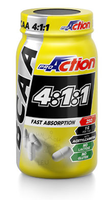 PROACTION BCAA 411 250 COMPRESSE - Farmacia Puddu Baire S.r.l.