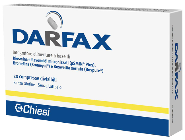 DARFAX 20 COMPRESSE DIVISIBILI - Farmacia Puddu Baire S.r.l.