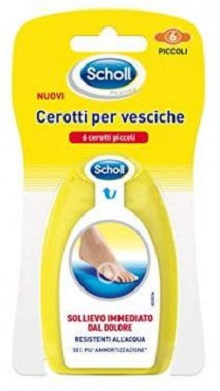 SCHOLL CEROTTI PER VESCICHE PICCOLI 6 PEZZI - Farmacia Puddu Baire S.r.l.