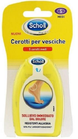 SCHOLL CEROTTI PER VESCICHE MEDIO 5 PEZZI - Farmacia Puddu Baire S.r.l.