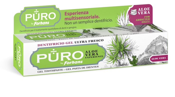 PURO DENTIFRICIO ALOE VERA 75 ML - Farmacia Puddu Baire S.r.l.