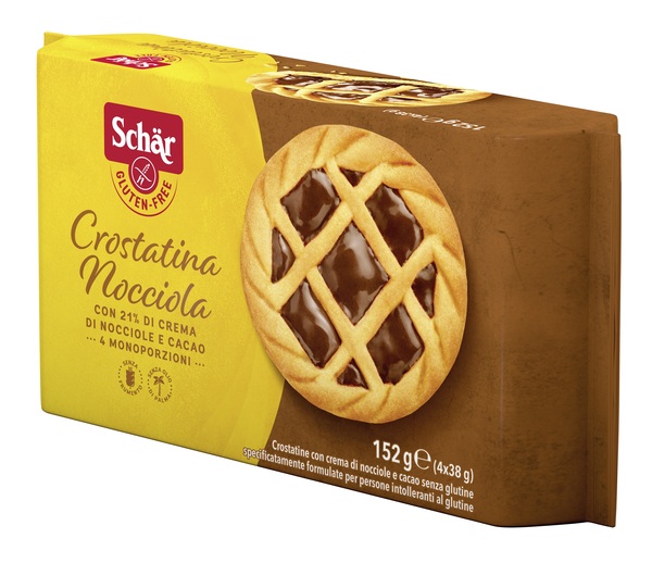 SCHAR CROSTATINA NOCCIOLA 4 X 38 G - Farmacia Puddu Baire S.r.l.