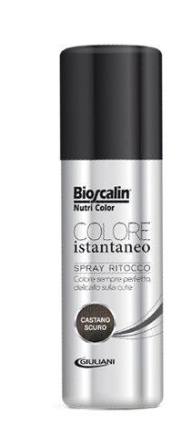 BIOSCALIN NUTRICOLOR SPRAY COLORE ISTANTANEO CASTANO SCURO 75 ML - Farmacia Puddu Baire S.r.l.