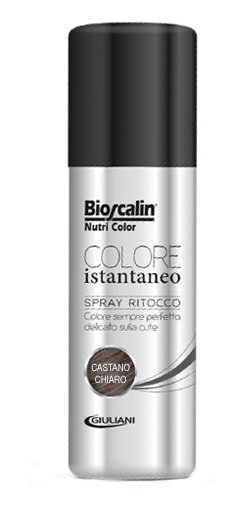 BIOSCALIN NUTRICOLOR COLORE ISTANTANEO CASTANO CHIARO 75 ML - Farmacia Puddu Baire S.r.l.