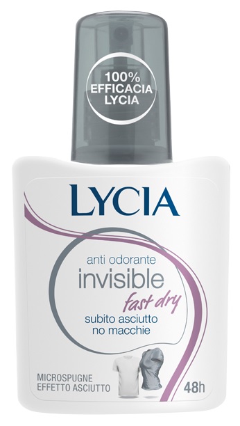 LYCIA DEO INVISIBLE FAST DRY 75 ML - Farmacia Puddu Baire S.r.l.