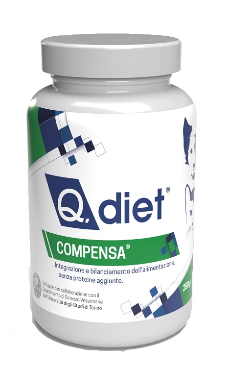 COMPENSA Q DIET POLVERE 250 G - Farmacia Puddu Baire S.r.l.