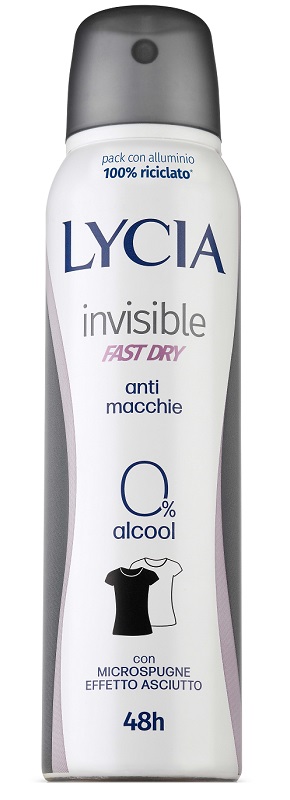 LYCIA SPRAY INVISIBLE FAST DRY 150 ML - Farmacia Puddu Baire S.r.l.