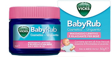 VICKS BABYRUB UNGUENTO 50 G - Farmacia Puddu Baire S.r.l.