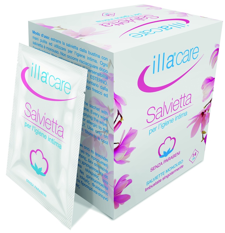 ILLA CARE SALVIETTA INTIMA 14 PEZZI - Farmacia Puddu Baire S.r.l.