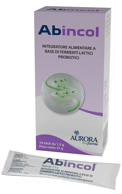 ABINCOL 14 STICK OROSOLUBILI - Farmacia Puddu Baire S.r.l.