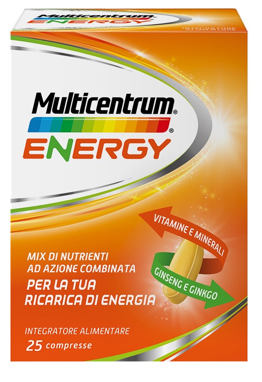 MULTICENTRUM MC ENERGY 25 COMPRESSE - Farmacia Puddu Baire S.r.l.