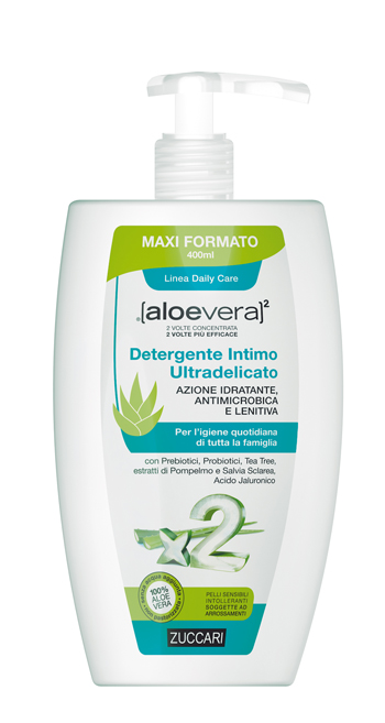 ALOEVERA2 DETERGENTE INTIMO ULTRADELICATO 400 ML - Farmacia Puddu Baire S.r.l.