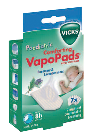 VICKS VAPOPADS ROSEMARY & LAVENDER SCENTE 7 PEZZI - Farmacia Puddu Baire S.r.l.