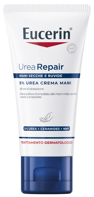 EUCERIN UREAREPAIR CREMA MANI 5% 30 ML - Farmacia Puddu Baire S.r.l.