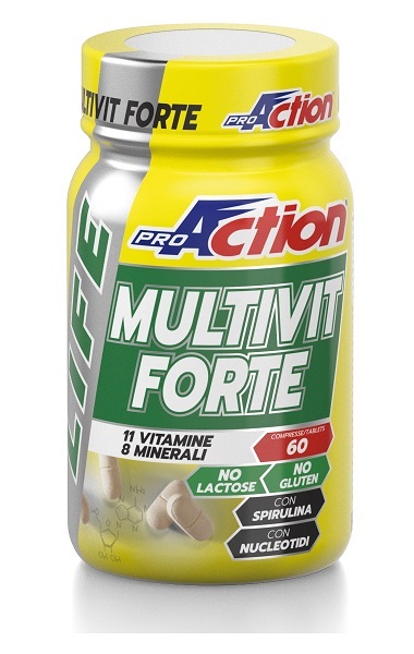 PROACTION MULTIVIT FORTE 60 COMPRESSE - Farmacia Puddu Baire S.r.l.