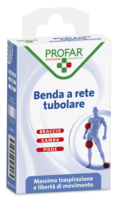 BENDA A RETE ELASTICA BRACCIA PIEDE GAMBA 3 MT TESI CALIBRO 3 PROFAR - Farmacia Puddu Baire S.r.l.
