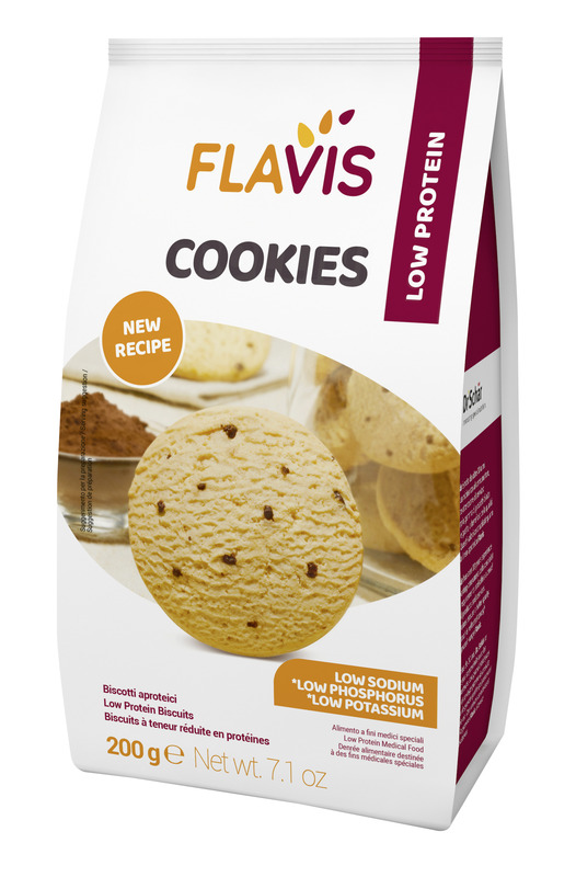 FLAVIS COOKIES BISCOTTI APROTEICI 200 G - Farmacia Puddu Baire S.r.l.