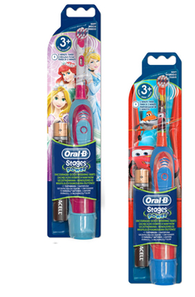 ORALB ADVANCED POWER SPAZZOLINO A BATTERIA CARS & PRINCESS - Farmacia Puddu Baire S.r.l.