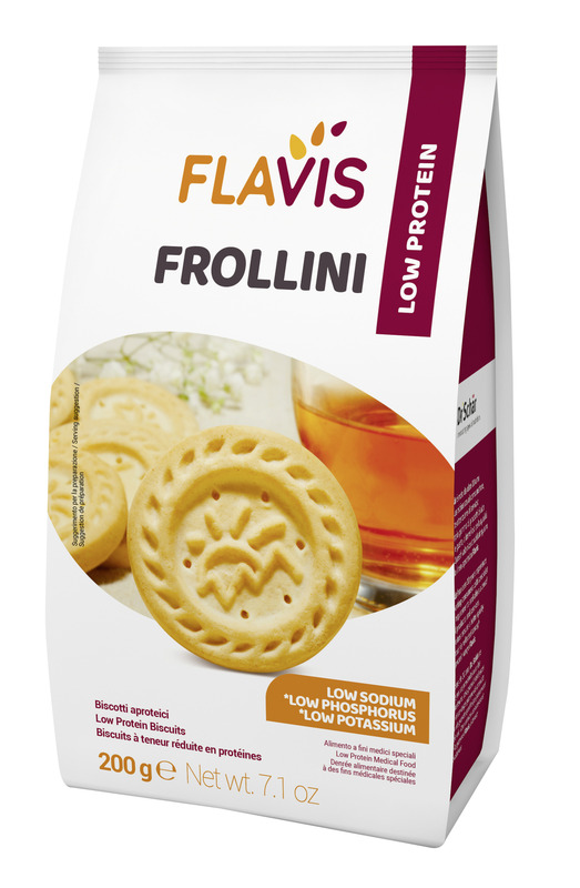 FLAVIS FROLLINI BISCOTTI APROTEICI 200 G - Farmacia Puddu Baire S.r.l.