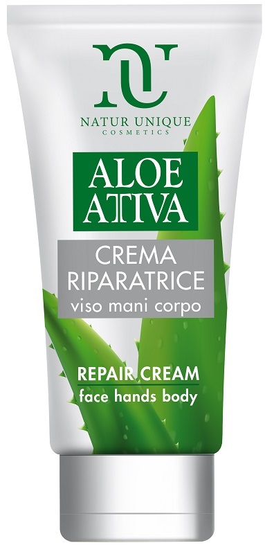 ALOE ATTIVA CREMA RIPARATRICE 150 ML NATUR UNIQUE - Farmacia Puddu Baire S.r.l.