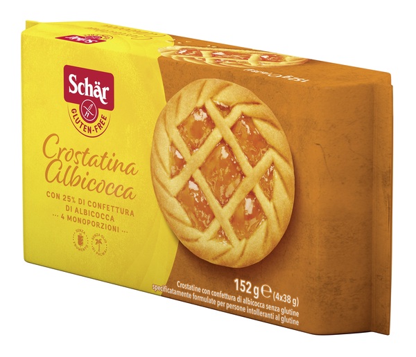 SCHAR CROSTATINA ALBICOCCA 4 X 38 G - Farmacia Puddu Baire S.r.l.