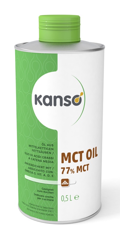 KANSO MCT OIL 77% OLIO DI ACIDI GRASSI 500 ML - Farmacia Puddu Baire S.r.l.