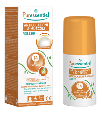 PURESSENTIEL ROLLER ARTICOLAZIONI MUSCOLI 75 ML - Farmacia Puddu Baire S.r.l.