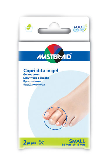 COPRI DITA MASTER-AID FOOTCARE IN GEL SMALL 2 PEZZI C1 - Farmacia Puddu Baire S.r.l.