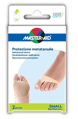 PROTEZIONE MASTER-AID PER METATARSO IN TESSUTO ELASTICO E GEL S 1 PAIO - Farmacia Puddu Baire S.r.l.