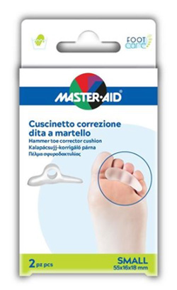 CORRETTORE DITA A MARTELLO MASTER-AID FOOTCARE SMALL 2 PEZZI C12 - Farmacia Puddu Baire S.r.l.