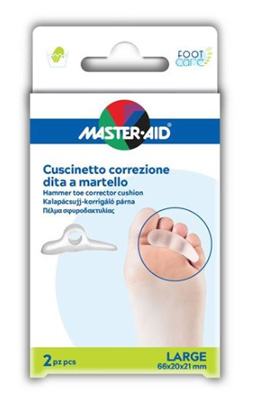CORRETTORE DITA A MARTELLO MASTER-AID FOOTCARE LARGE 2 PEZZI C13 - Farmacia Puddu Baire S.r.l.