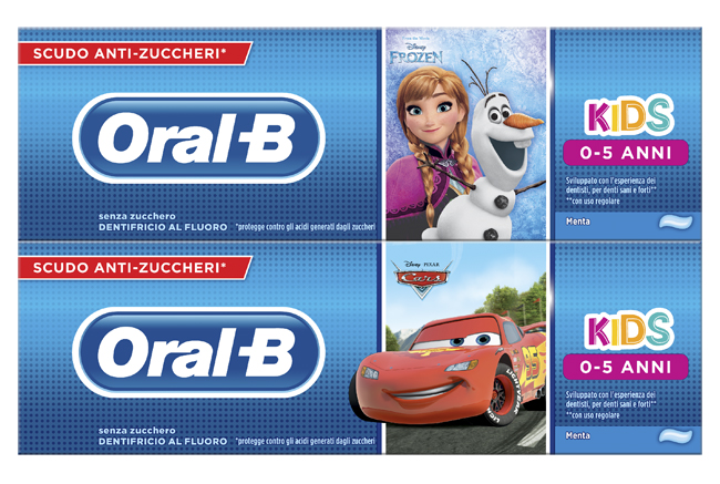 ORALB KIDS DENTIFRICIO FROZEN 0-5 ANNI - Farmacia Puddu Baire S.r.l.
