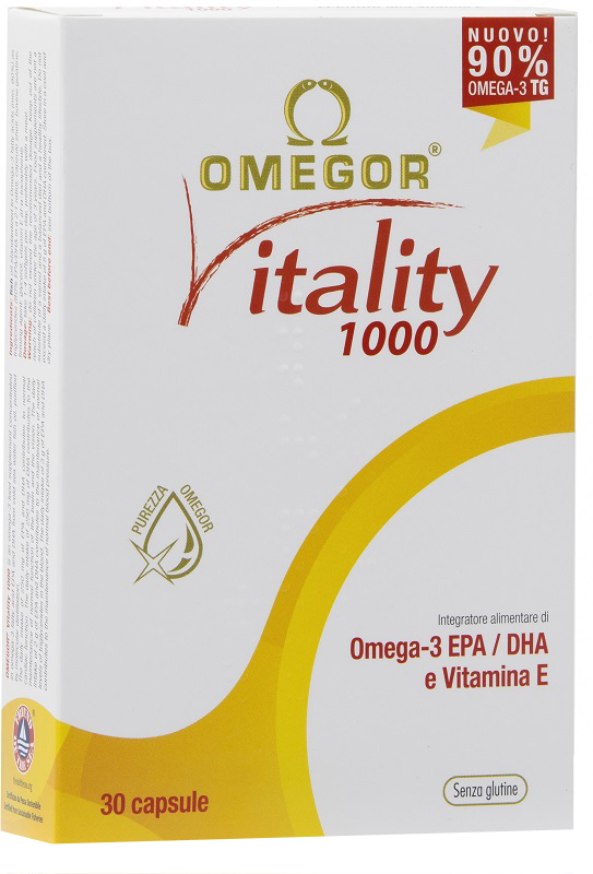 OMEGOR VITALITY 1000 30 CAPSULE MOLLI - Farmacia Puddu Baire S.r.l.