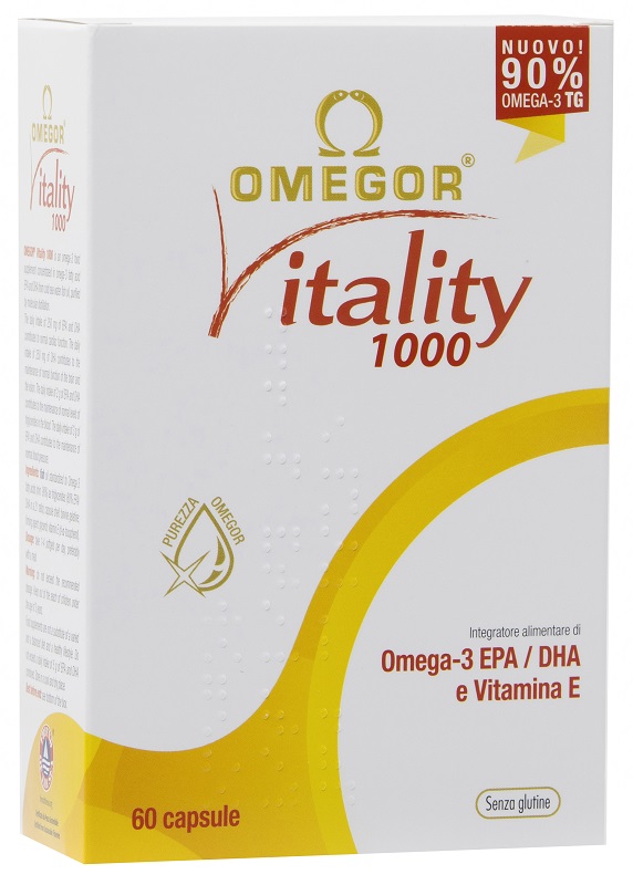 OMEGOR VITALITY 1000 60 CAPSULE MOLLI - Farmacia Puddu Baire S.r.l.