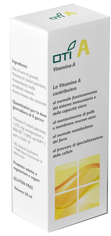OTI A VITAMINA A GOCCE 20 ML - Farmacia Puddu Baire S.r.l.