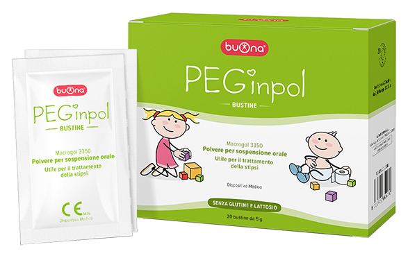 PEGINPOL MACROGOL 3350 SOSPENSIONE ORALE 20 BUSTINE - Farmacia Puddu Baire S.r.l.