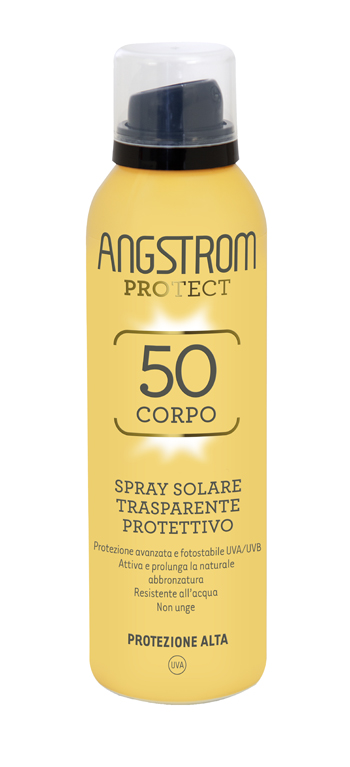 ANGSTROM PROTECT 50 CORPO SPRAY SOLARE TRASPARENTE 150 ML - Farmacia Puddu Baire S.r.l.