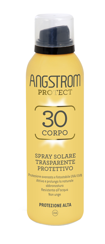 ANGSTROM PROTECT 30 CORPO SPRAY SOLARE TRASPARENTE 150 ML - Farmacia Puddu Baire S.r.l.