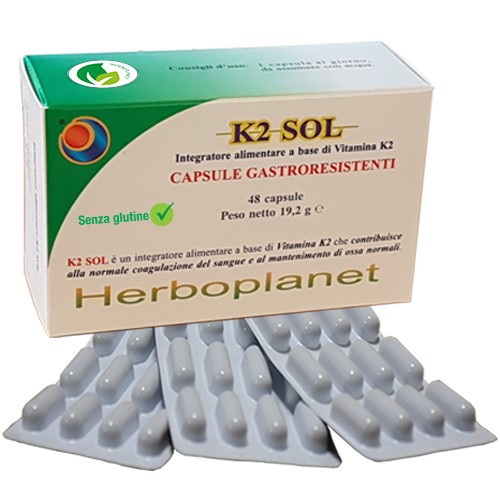 K2 SOL 48 CAPSULE - Farmacia Puddu Baire S.r.l.