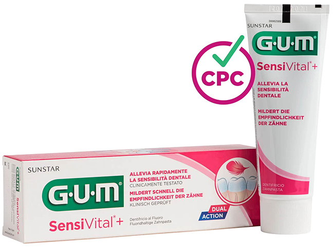 GUM SENSIVITAL + DENTIFRICIO 75 ML - Farmacia Puddu Baire S.r.l.
