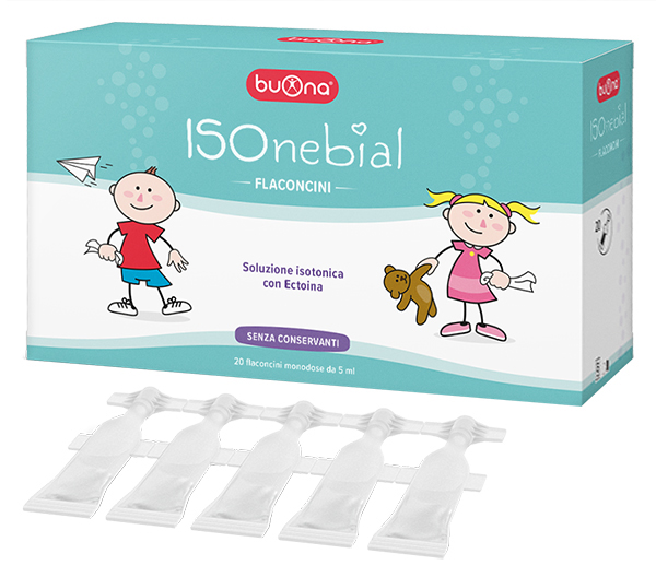 ISONEBIAL FLACONCINI SOLUZIONE ISOTONICA 0,9% CON AGGIUNTA DI ECTOINA 20X5 ML - Farmacia Puddu Baire S.r.l.